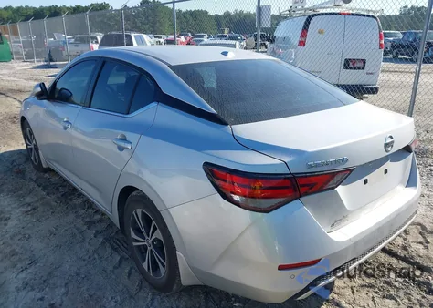 2021 Nissan Sentra Sv Xtronic Cvt from USA, damaged, VIN 3N1AB8CV6MY266903